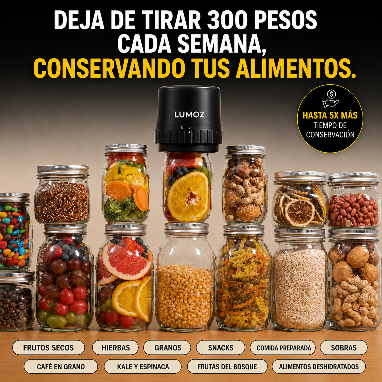 Lumoz™ Sellador al Vacío