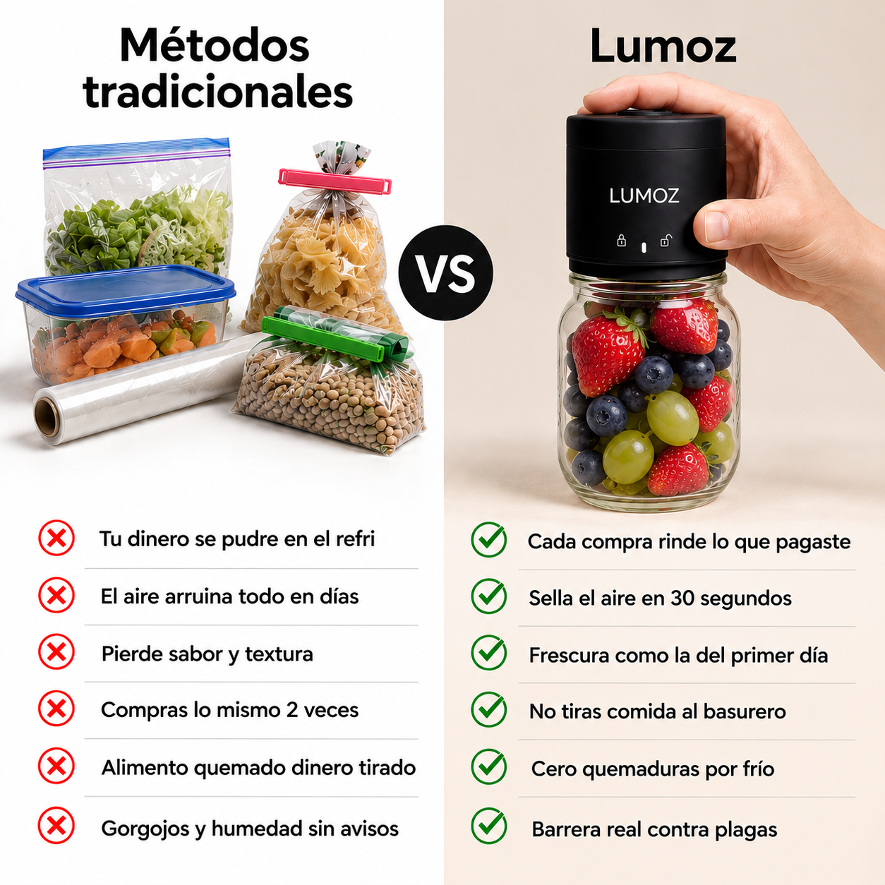 Lumoz™ Sellador al Vacío